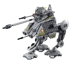 Blocs de construction 707 marcheur avec figurines compatibles Star Wars AT AP, jouets pour enfants, cadeau, 75234 pièces 