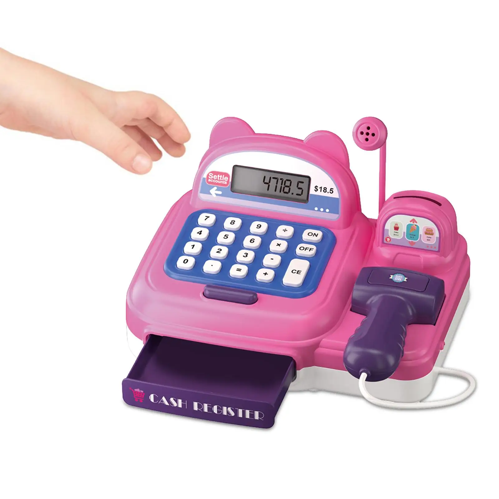 Children`supermarket Store Toys Cash Register Educational Toys for Children