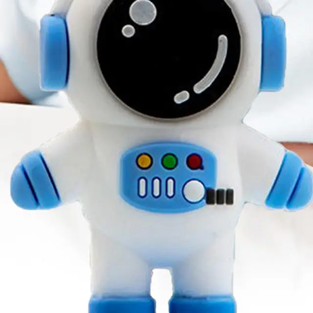 Spaceman Mosquito Repeller Szilikon Szériaellenes Űrhajós Szúnyogtaszító Medál Gyermekeknek - Image 3
