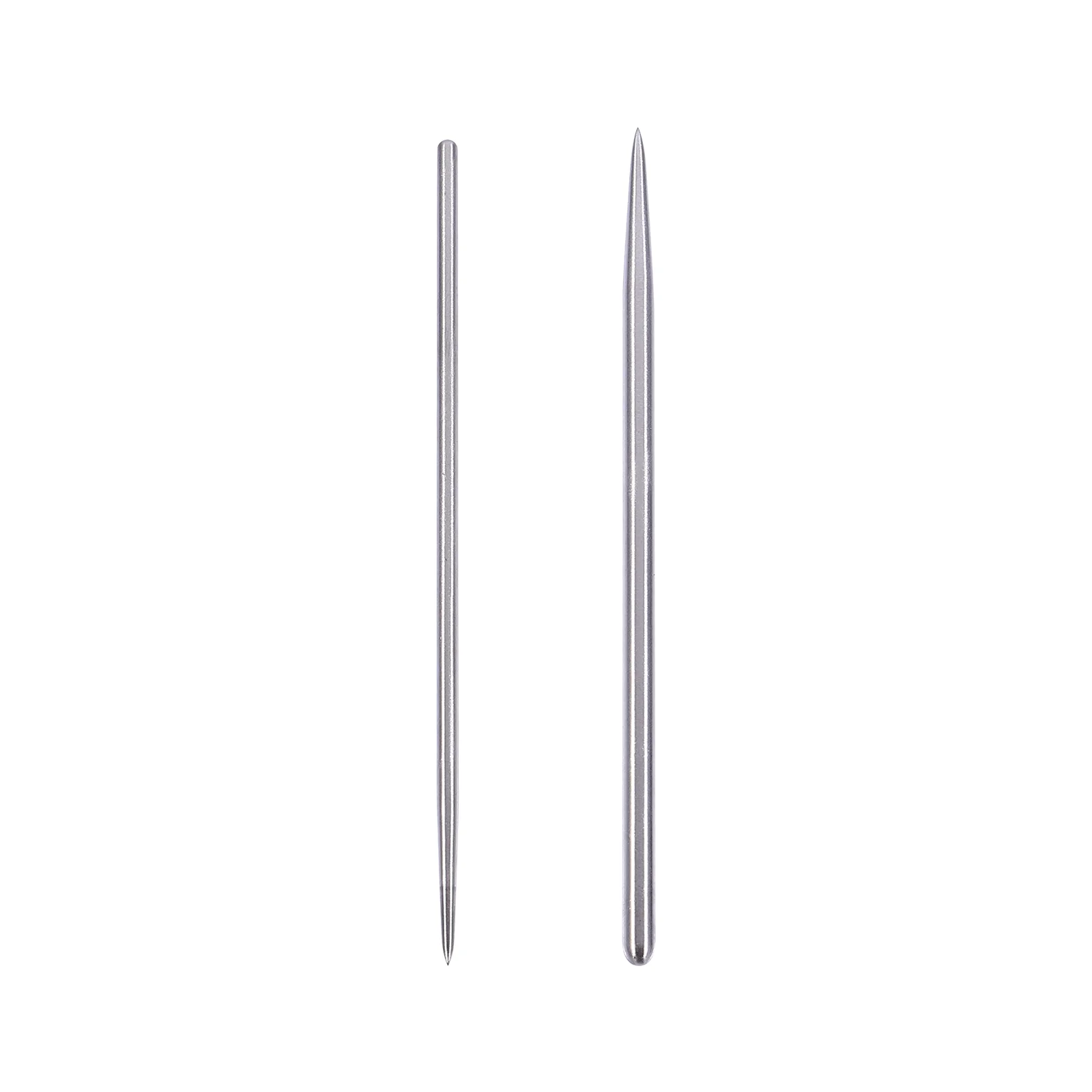 

2 Soft Clay Tools Polymer Sculpting Sculpture Pottery Carving Stainless Steel Modeling Rods Needles