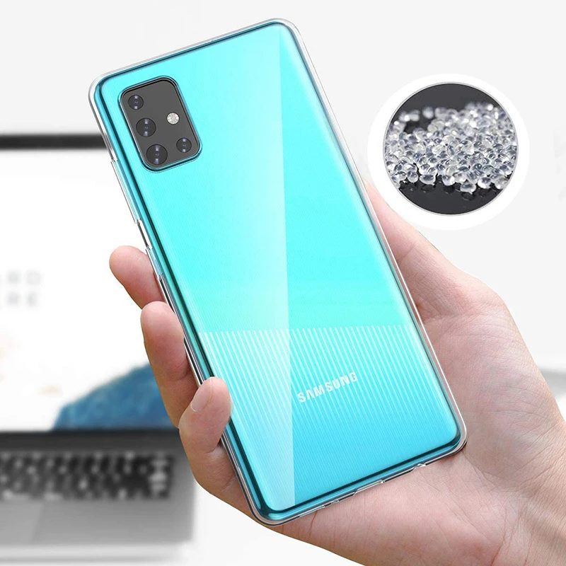 Crystal Clear Soft TPU Phone Case - Transparent Protective Cover