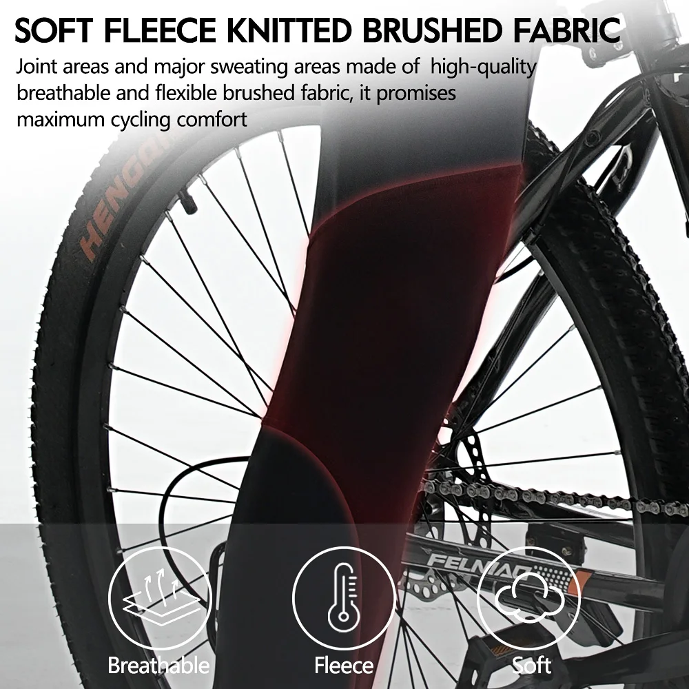 RION Cycling Bib Pants Men Winter Road Bike Bicycle Tights Thermal Fleece MTB Padded Bibs Trousers Pro Long Distance DOLOMITI 8H cycling pants cycling bib pants