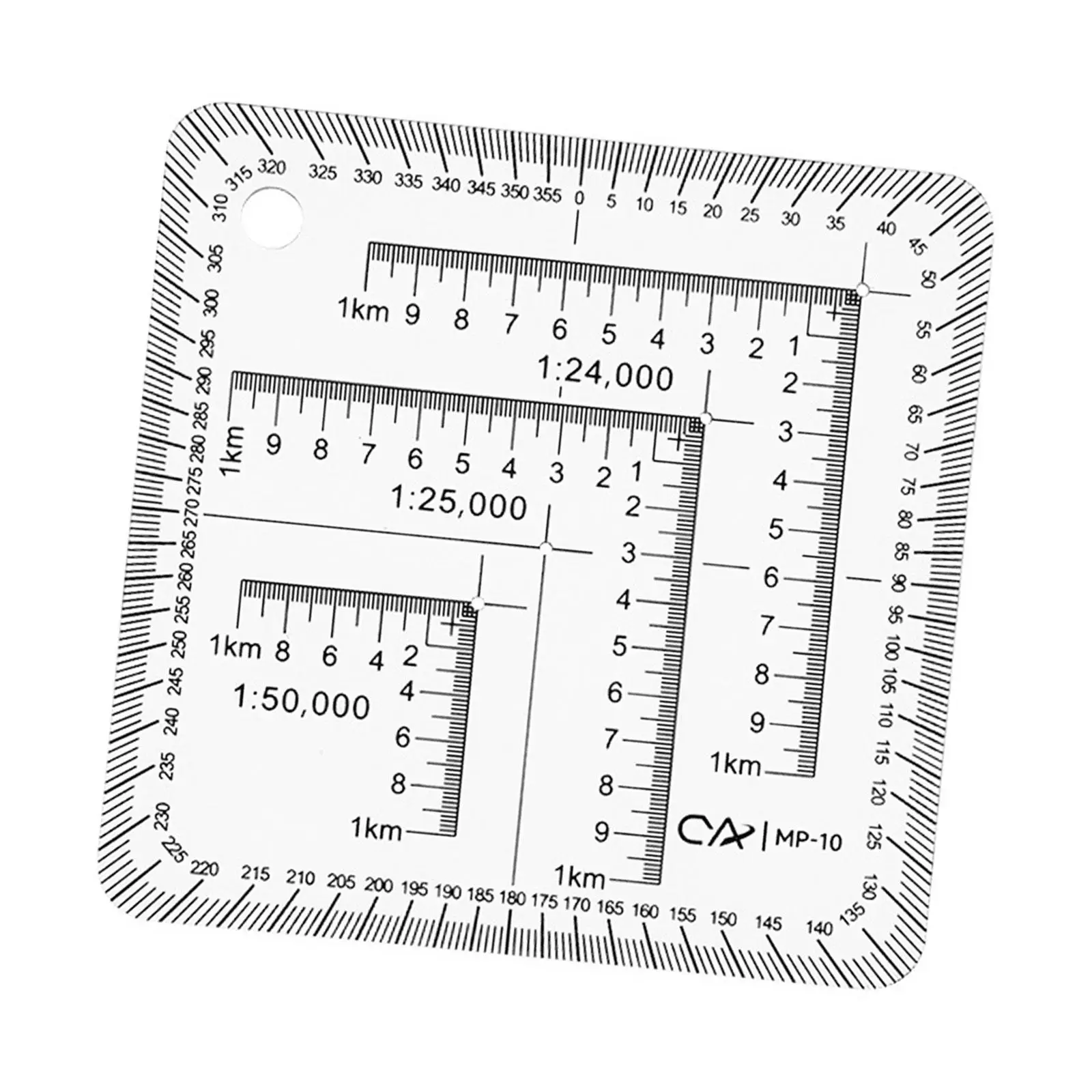 Pocket Grid Map Reading Transparent 1:24000 1:25000 1:50000 School Learning for Poltting Utm, Usng, Mgrs Coordinates Map Reading map reading tool