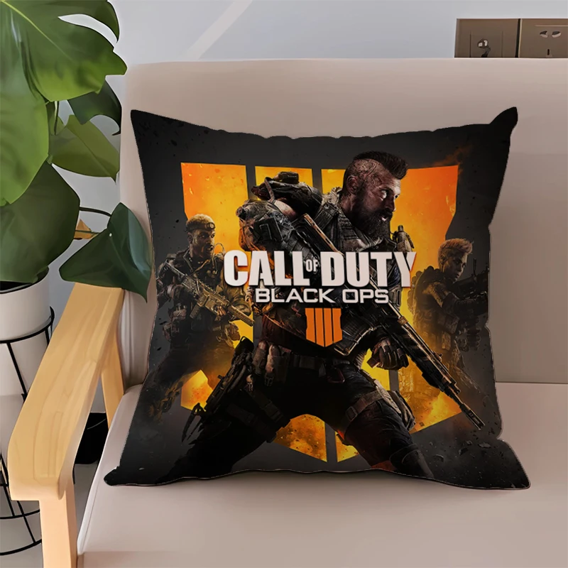 

Pillowcases Call of Duty Cushions Double-sided Printing Couch Pillows for Bedroom Bed 40x40 Cushion Covers Pillowcase 50x50 Sofa