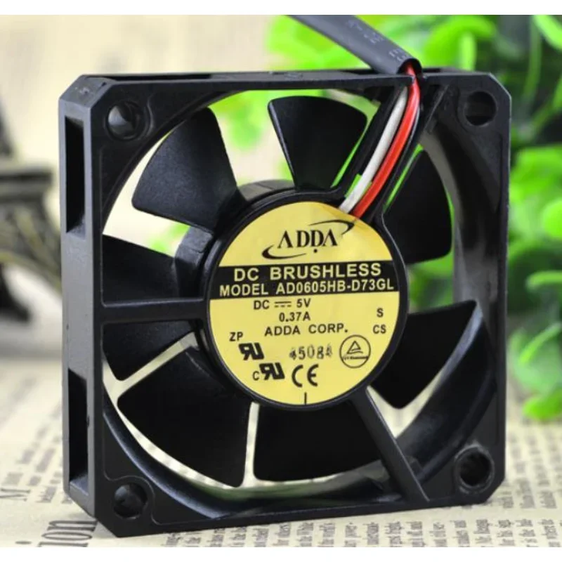 Новый охлаждающий вентилятор для ADDA AD0605HB-D73GL DC5V 0.37A 6 см переключатель охлаждающий вентилятор