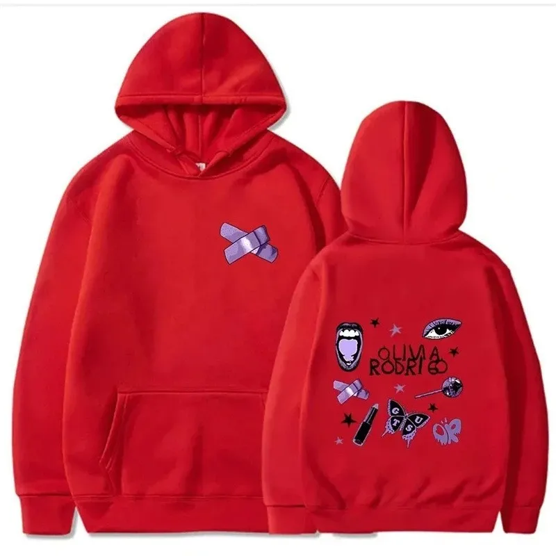 2D Printed Fashion Trendy Men's and Women's Hooded Hoodies Cross border Oliviaa Rodrigoo zip up hoodie,sweatshirt jacket,fleece hoodies,print hoodies
