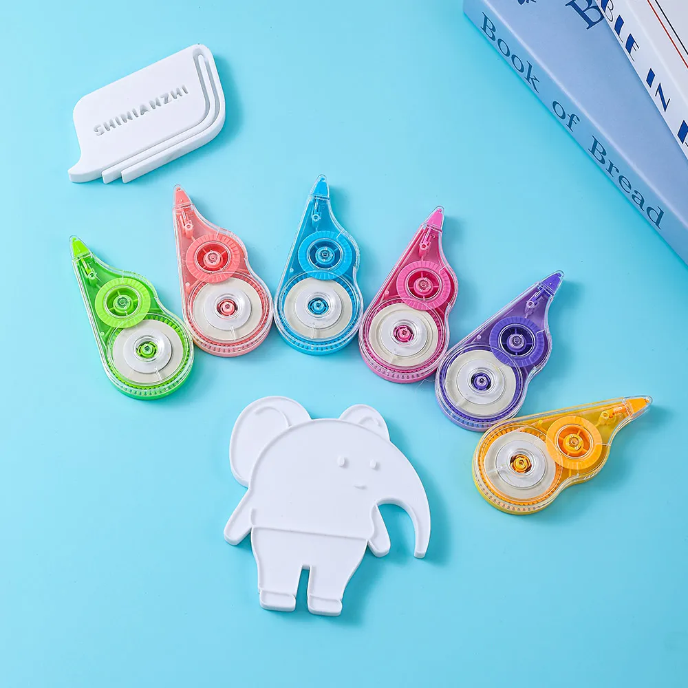 Correction Tape Set Student Supplies 6 Packs Correction Tape Stationery Large Capacity High Appearance Level Correction Tape - 2