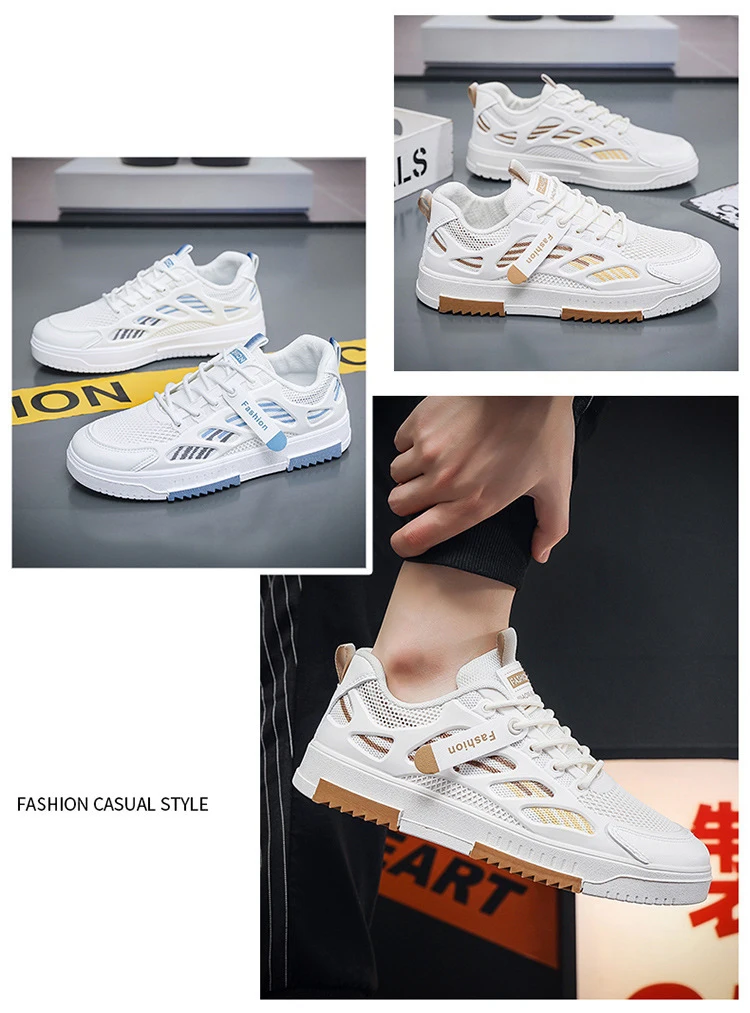 Description Picture 3 of itemOulylan New Fashion Men Hiking Shoes Waterproof for Men High Quality Casual Sneakers Male Non-Slip Outdoor