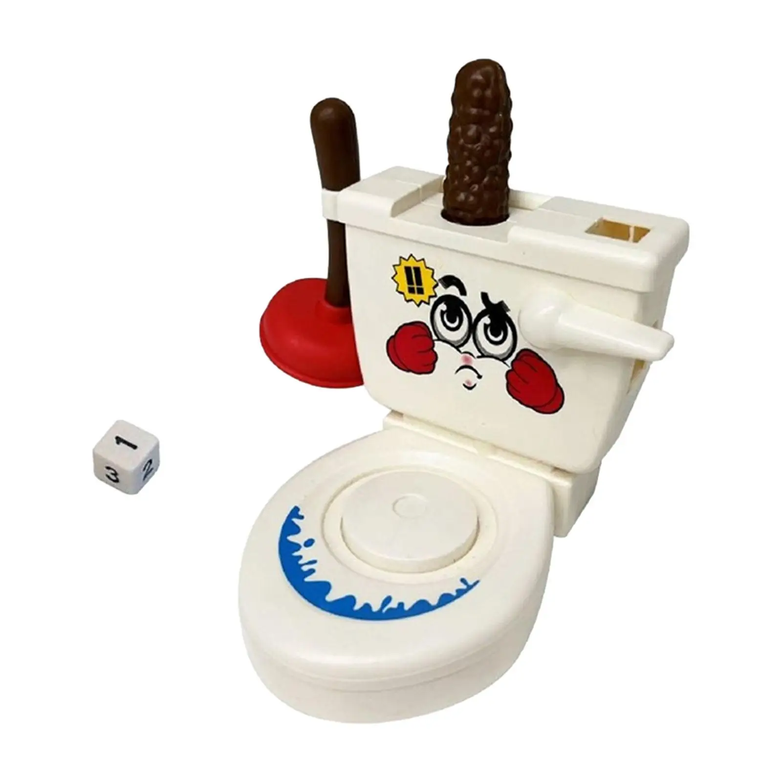 Poop Dexterity Launchers Children's Sensory Toys Funny Stool Toilet Toy Toilet Toy for Todders Kid Girls Boys Xmas Gifts 4