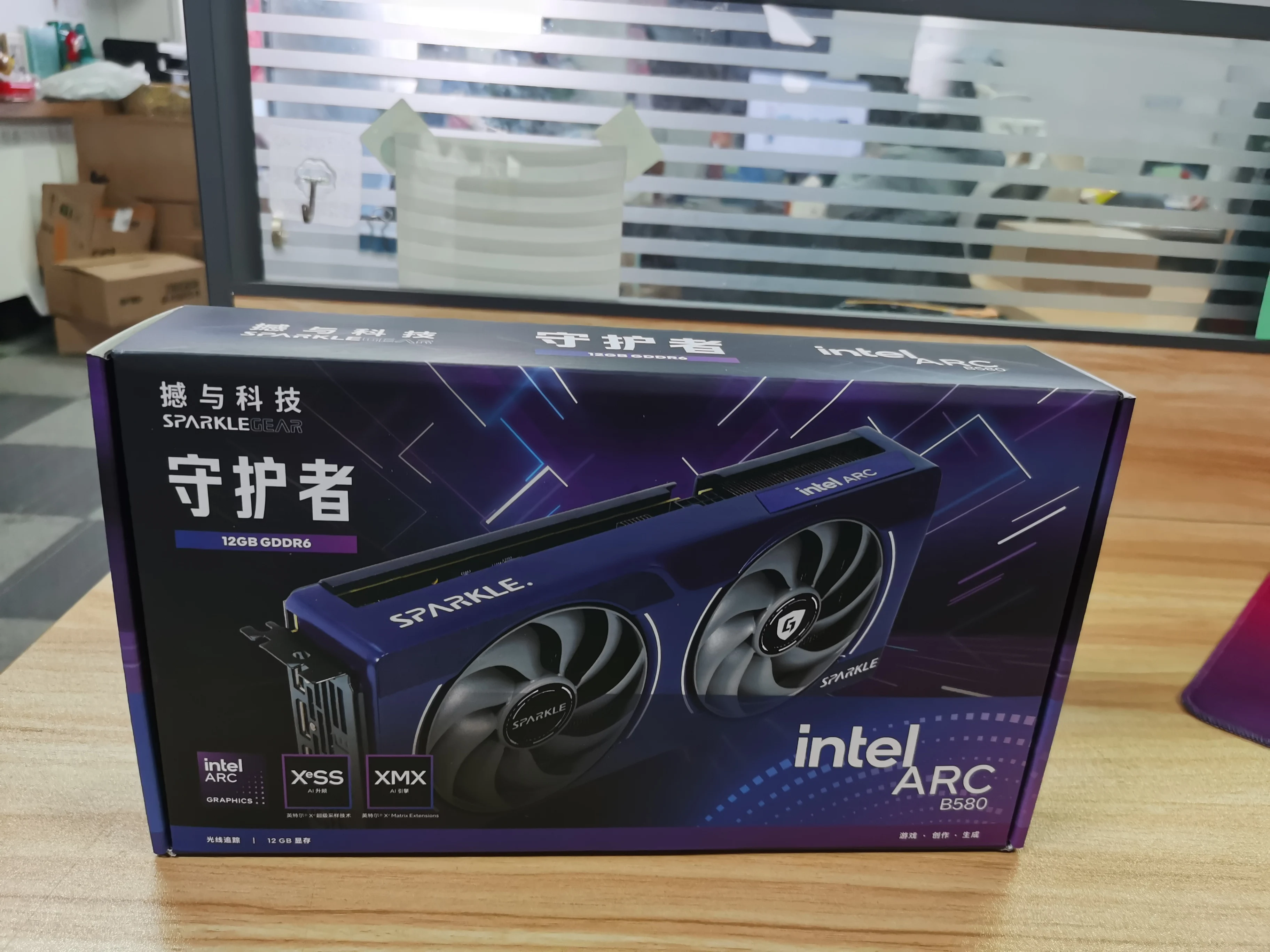 New Sparkle Intel Arc B580 Titan OC 12GB Graphics Card GDDR6