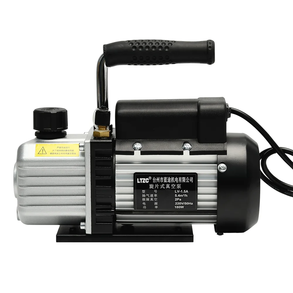 

5.4m3/h High HVAC Single Stage Dual Stage Price Mini Rotary Vane Air AC Vacuum Pump