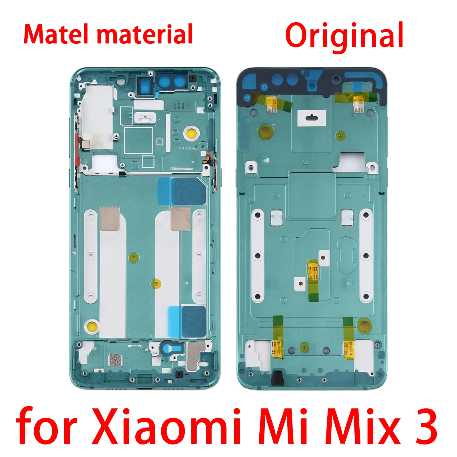 Piastra Cornice Centrale Originale Per Xiaomi Mi Mix 3/Redmi 10X 5G/Redmi 10X Pro 5G/Redmi Note 10 Muslimate/Redmi No