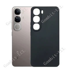 Premium Soft TPU Protective Back Shell Case for Vivo V40 SE 80W (Black)
