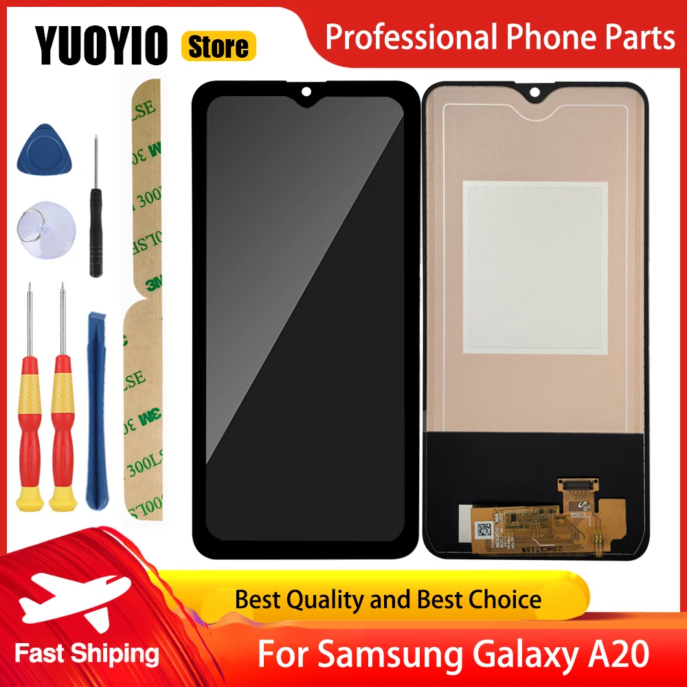 Touch Screen Per Samsung Galaxy A20 A20S A207 A21 A21S A217F A30 A305F A50 A50S A055 Display LCD Perfetto Libero Smontare Strumenti - Image 6