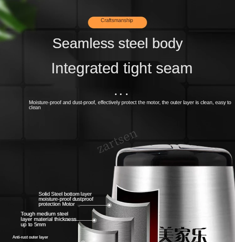 Description Picture 5 of item2 Speed Stainless steel Electric Chopper Meat Grinder Mincer Food Processor Slicer Meat Cutter Food Chopper Electric