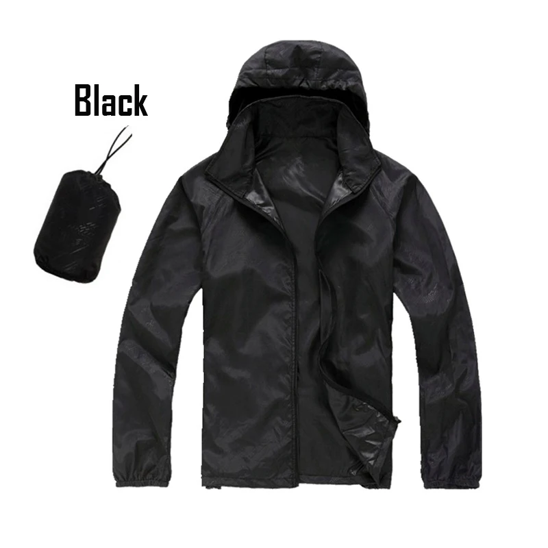 Jaqueta Masculina Impermeável Com Capuz Removível - Leve E Corta-Vento - Vermelho Tamanho G