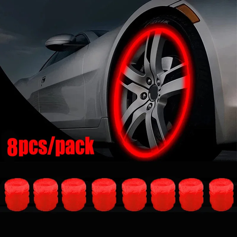 8Pcs red