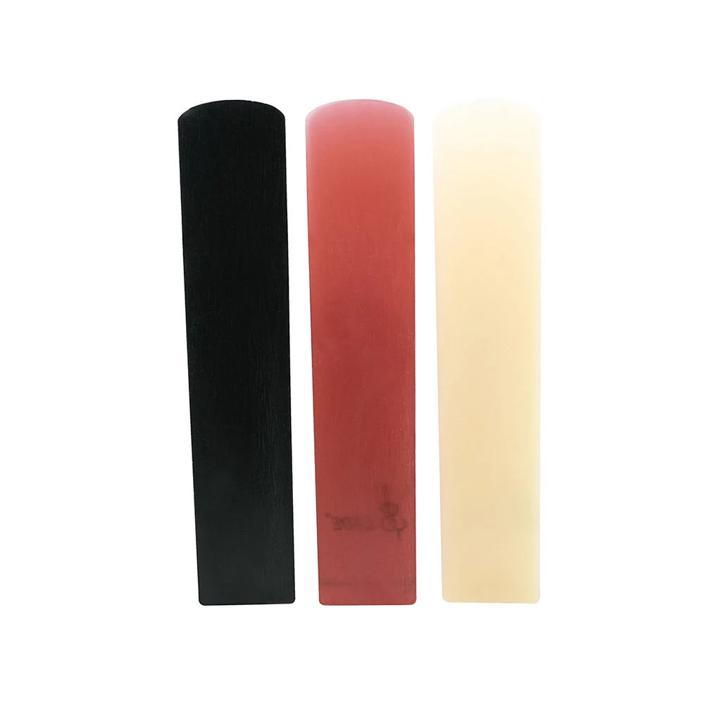 Resin Reeds Saxophone Reeds 3 Pack Easy To Blow Resin Plastic Soprano/Alto/Tenor Musical Instruments