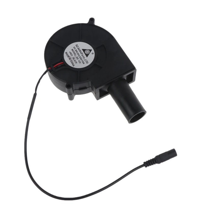 

BBQ Fan 9733 Charcoal Starter Air Blower for Dc 12V 5.5x2.1mm Cooking Blower 4000Rpm Grill Fan 9.7x9.7x3.3cm for W Drosphip