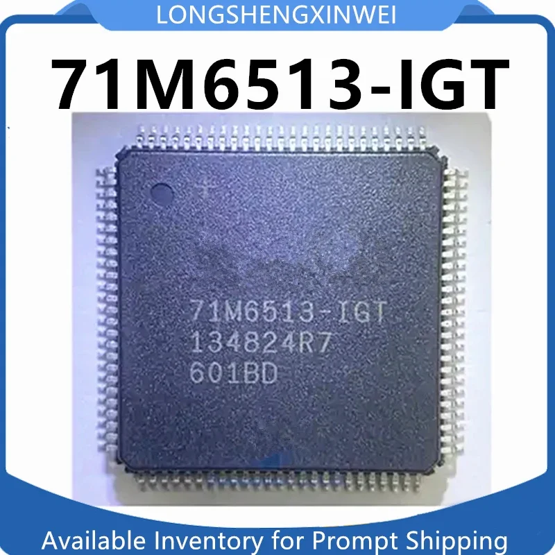 

Новый трехфазный измерительный чип 71M6513-IGT 71M6513 QFP100, 1 шт.