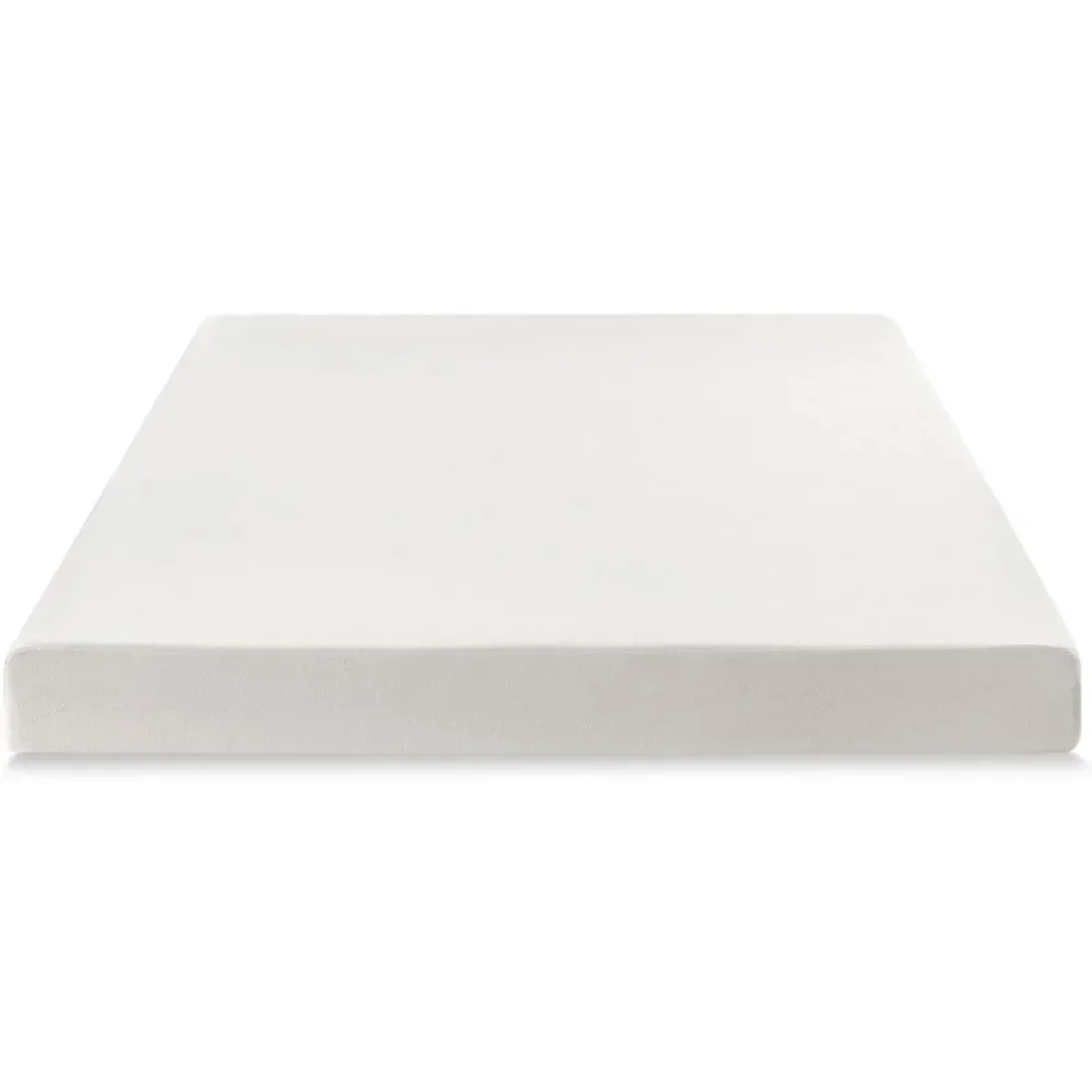 Queen Mattress 6 inch Bed-In-A-Box, Green Tea Memory Foam, Cream tatami bedroom furniture foldable mattress