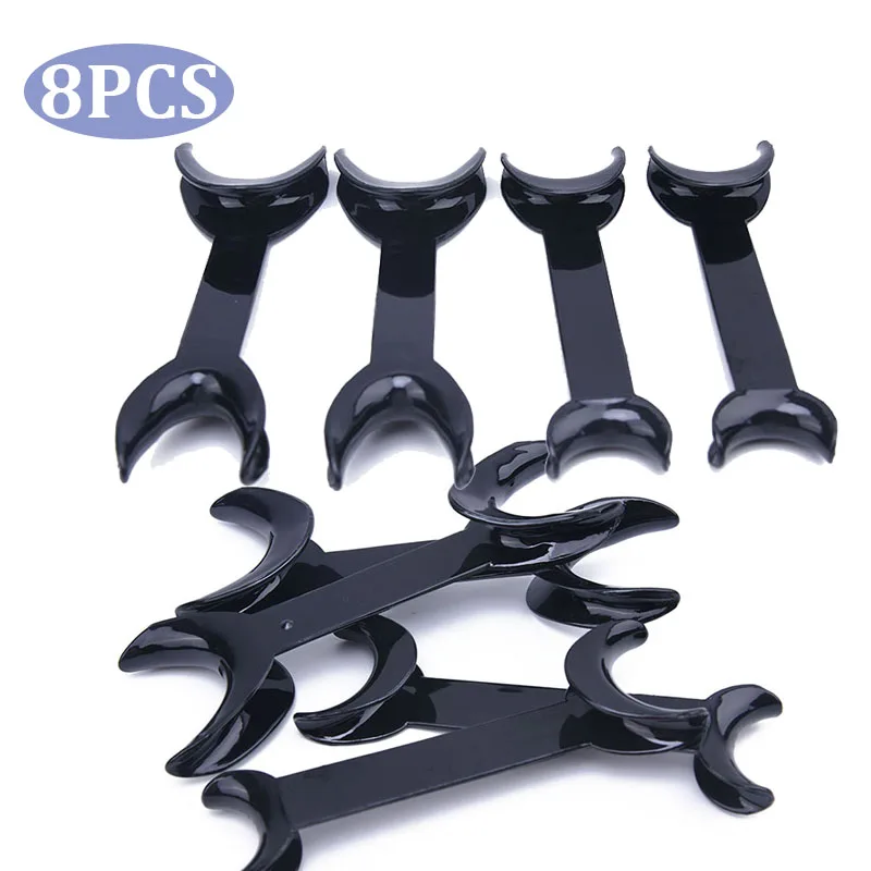 

8PCS Dental Tools Small Large Cheek Lip Expander Double Head Orthodontic Teeth Mouth Opener