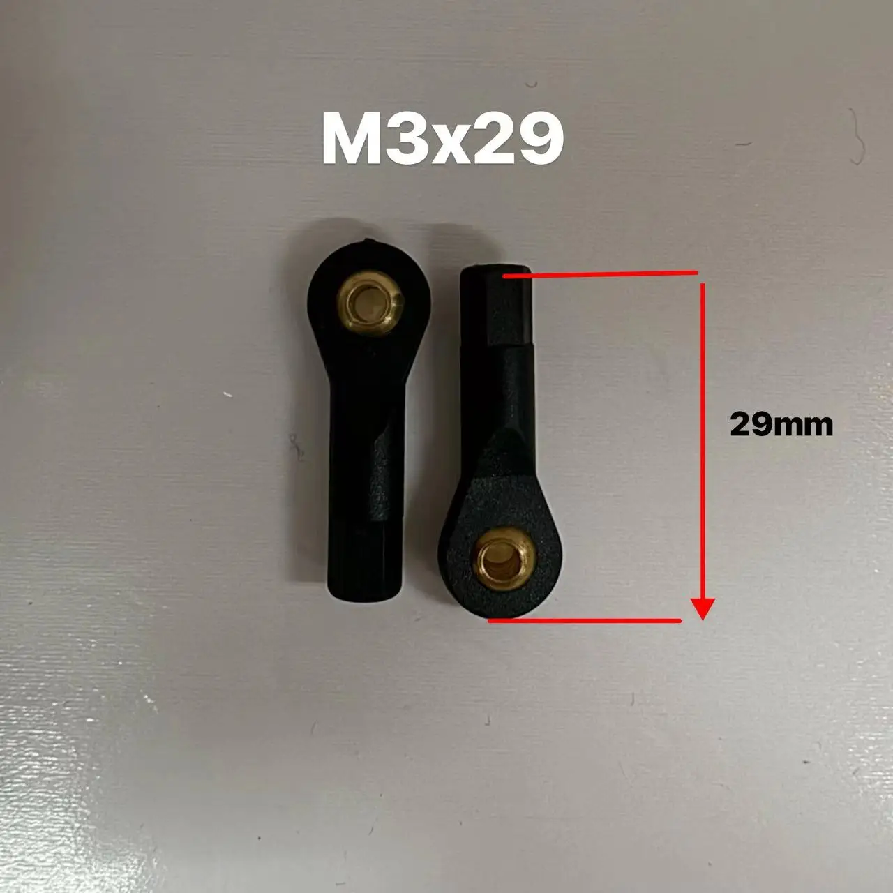 10 teile/los Kugel gestänge Kugelgelenk m2/m2.5/m3 aus für rc Flugzeug Boot Auto – Detail 6