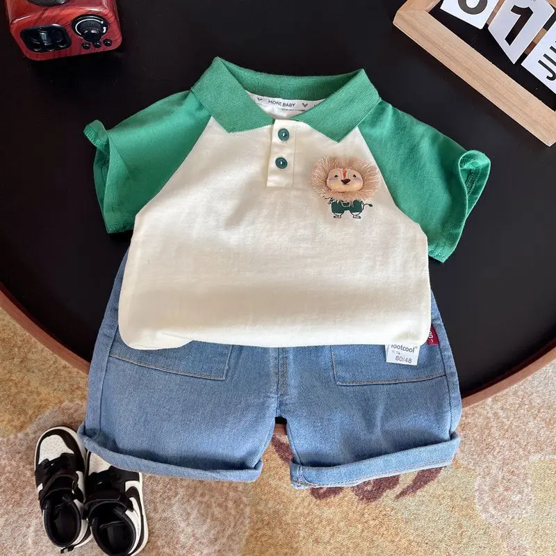 NIÑO NIÑA LARONG ATIN BOYS JUMPER PANTS & SHIRT FOR TODDLERS 1-4 YEARS OLD