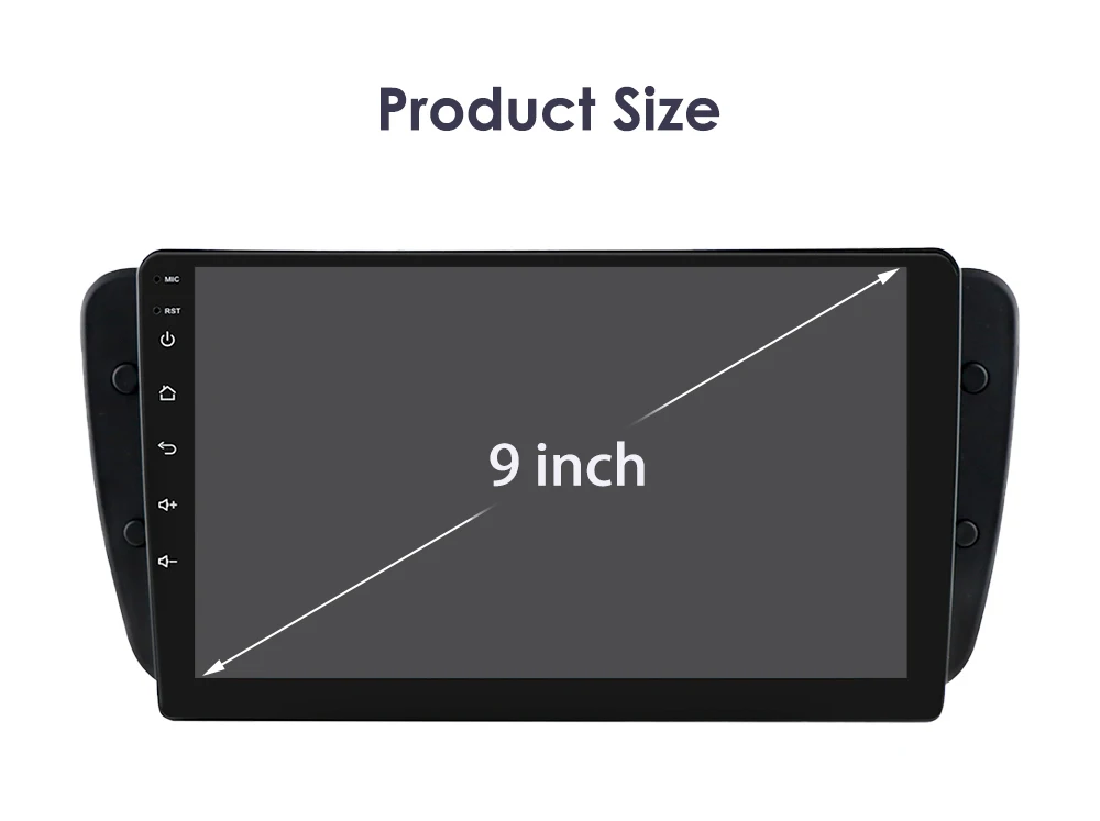 10.1" Hizpo 2Din Android Auto Car Radio for Seat Ibiza 2009 - 2013 GPS Navigation RDS DSP 4G SWC BT CarPlay Intelligence System
