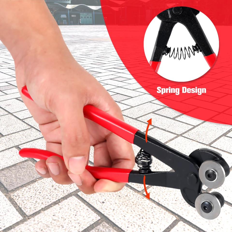 Heavy Duty Wheeled Glass Mosaic Nipper & Hd Ceramic Tile
