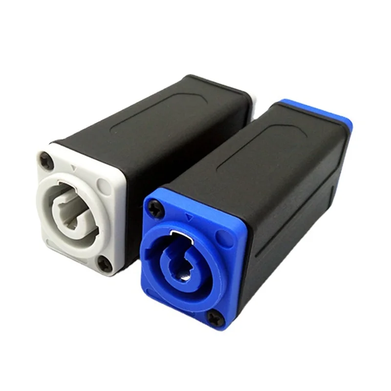 Led Light Led Stage Light Mini Led Stage Light 4PCS Powercon Coupler Connector Power Supply Docking Extension Head for Stage light LED light dmx512 Power Connector