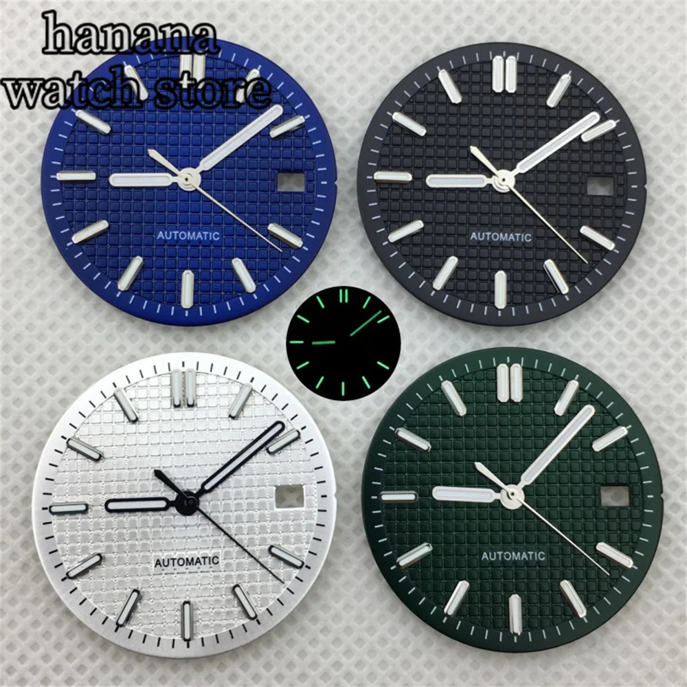 

Циферблат часов BLIGER 31 мм со светящимися стрелками, подходит для NH35 NH36 PT5000 ETA 2836 2824 Pearl DG2813 3804 Miyata 8205 8215 821A