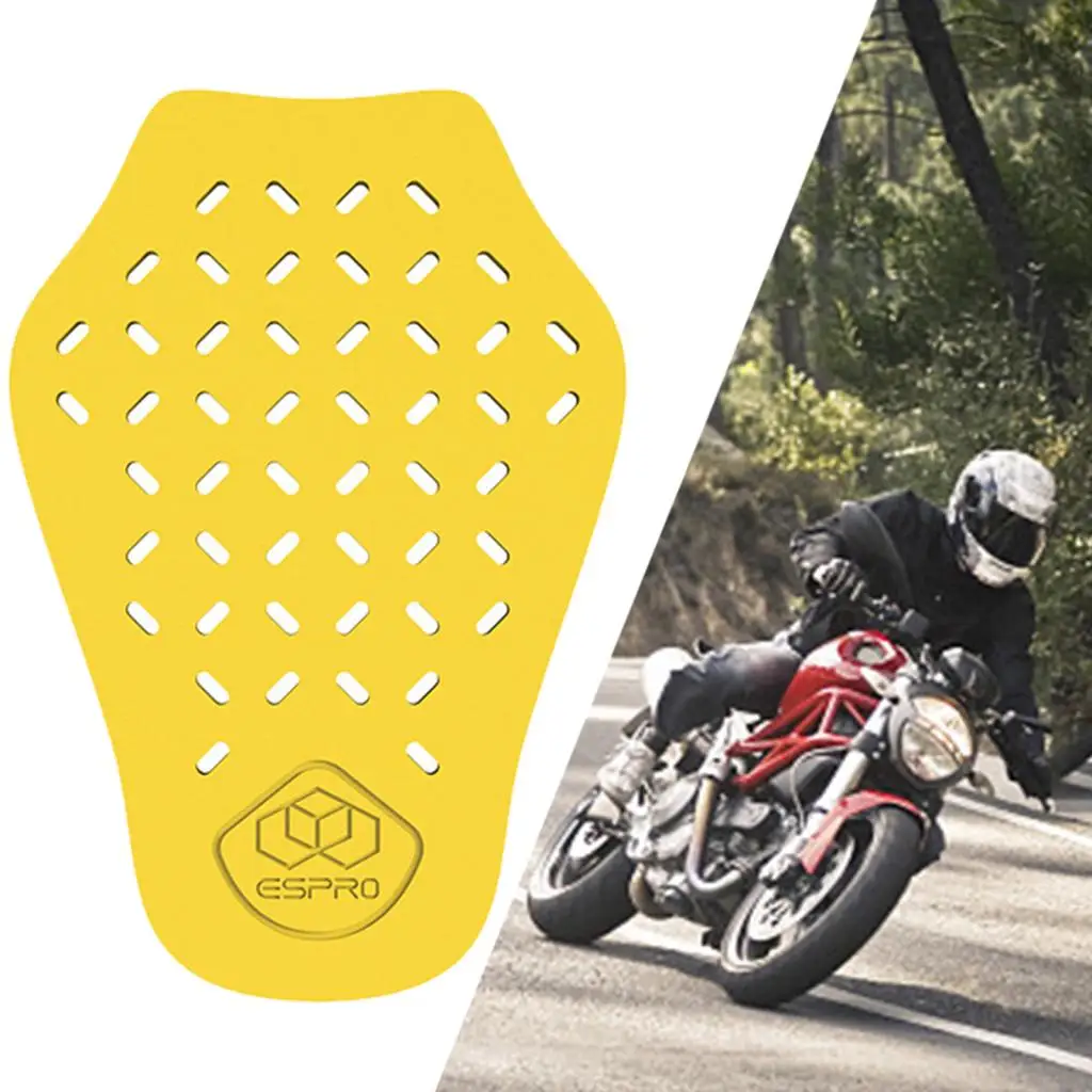 Motorcycle Back Protector Durable EVA Lightweight Protective Biker Gear Armor Back Pad for Motorcycle Jackets Skating Adult