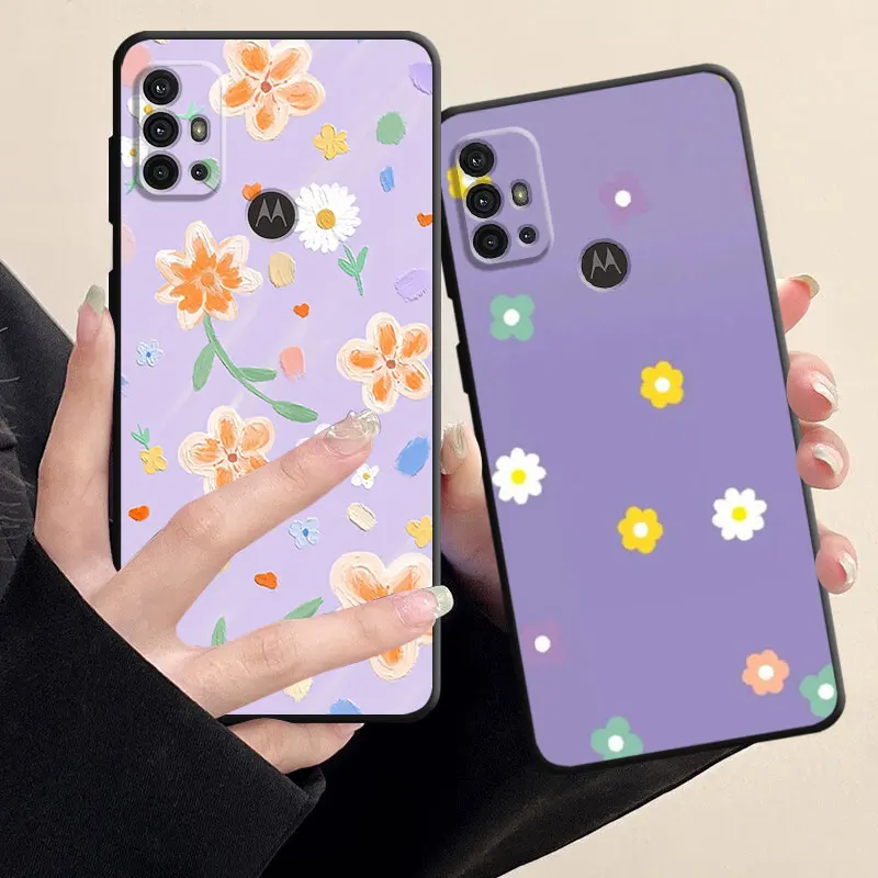 Silicone Cartoon Flower Phone Case Cover