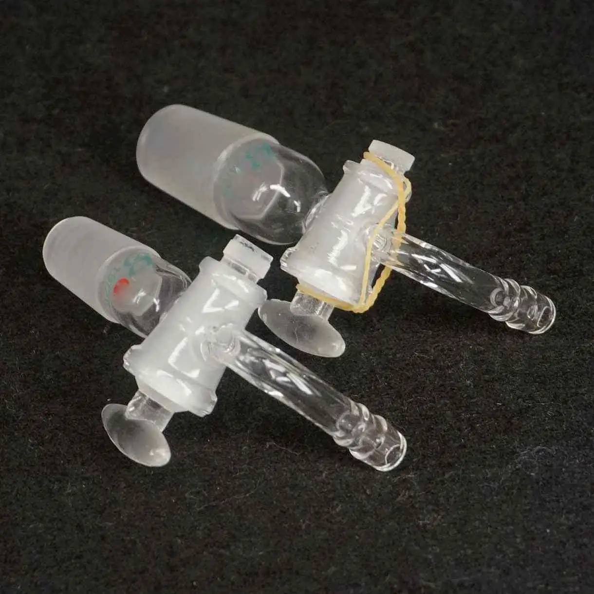 14/23 19/26 24/29 29/32 Joint Lab 90 Degree Glass Adapter With Stopcock Ware lab glass adapter