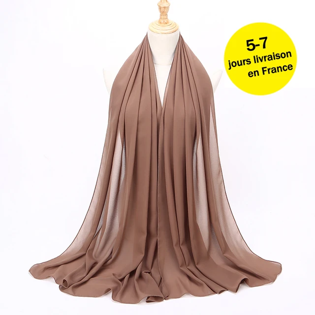 women plain bubble chiffon scarf hijab wrap printe solid color shawls headband women hijabs scarves/scarf 60 colors COLOR 49