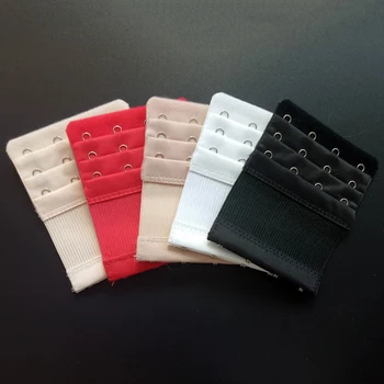 Estensori per reggiseno Estensione con fibbia per cinturino 4 file 4 ganci Cinghie di chiusura Estensore per cinturino per reggiseno Strumento per cucire Accessori intimi