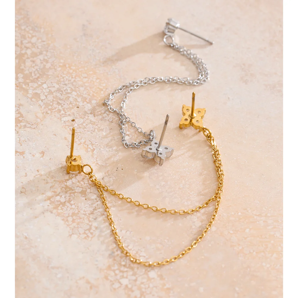 Yhpup Cubic Zirconia Earrings