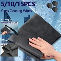 5/10/15 PCS Thickened Magic Cleaning Cloth Reusable Glass Cleaning Wipes Traceless Lint Free Kitchen Towel for Window Wiping 1