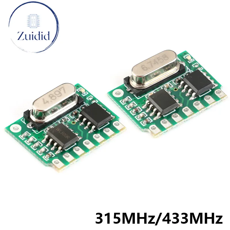 

5/1pcs 315MHz 433MHz Receiver Module Wireless Board PT2272 DIY Electronic ASK OOK TYJM01A-K PT2262 EV1527 SC5211 HS2240