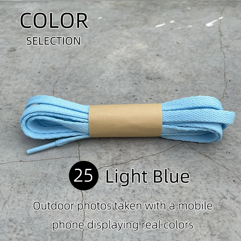 Vibrant HiberniFlat Wide Shoelaces - 25 Color Options