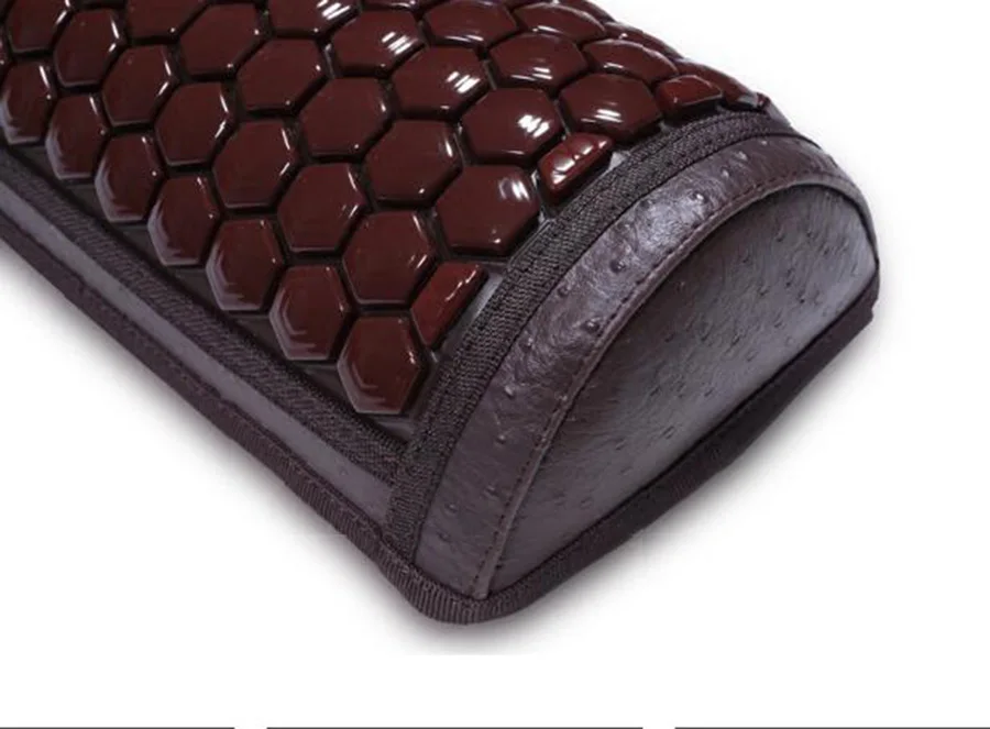 Ms tomalin germanium stone pillow cervical pillow jade health care pillow memory springback of maifan stone cotton health care p