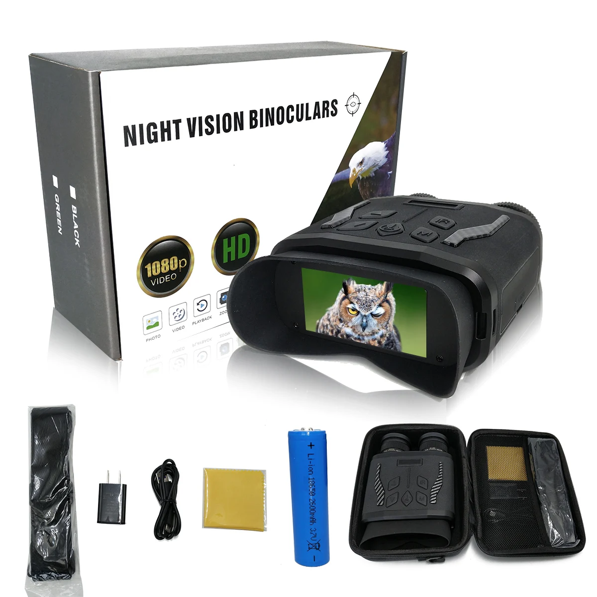 

New Long Distance Optical Instrument HD 1080P Binoculars Telescopic Night Vision Goggles