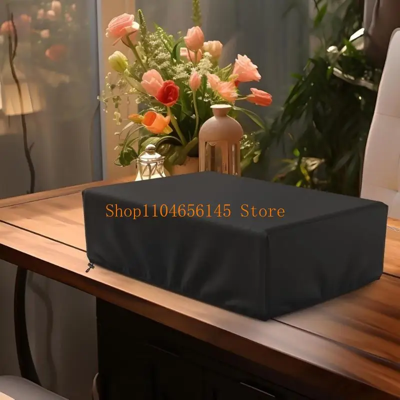 652F 턴테이블 레코드 플레이어 용 더스트 커버 폴리 에스테르 고탄성 슬리브 접이식 턴테이블 더스트 슬리브 교체