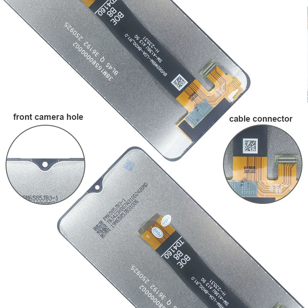 Display LCD Touch Digitizer con telaio per Samsung Galaxy A13 5G A136U A136W A136B - Ricambio Schermo - Image 3