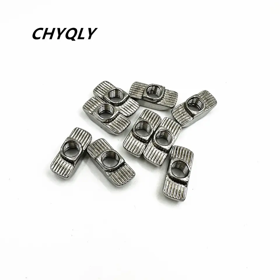 Stainless Steel T-Nuts M3/M4/M5/M6/M8 For 20/30/40 SeriesT Nut Hammer Drop In Nut Fasten Connector 2020/3030/4040 Aluminum image 2