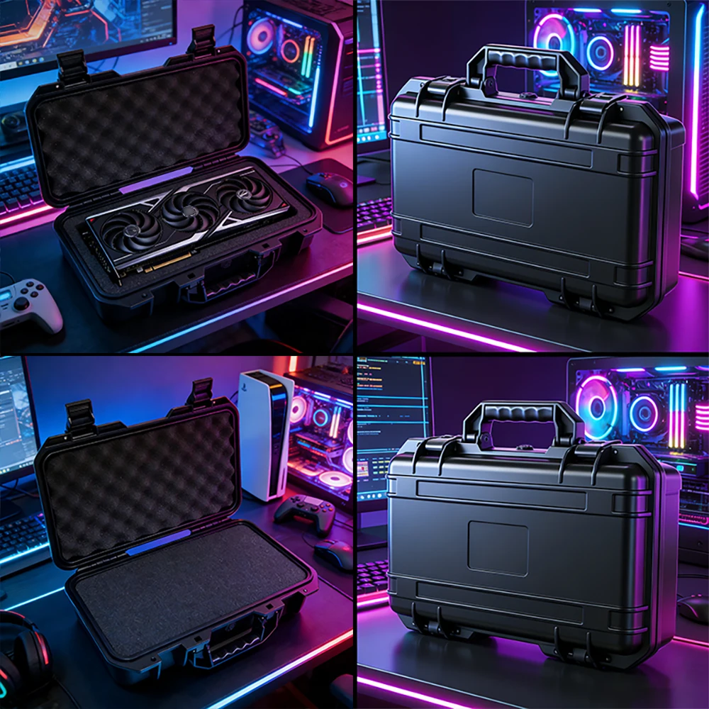 ASUS RTX3060 RTX3070 RTX3080 RTX3090 RTX4060 RTX4070 그래픽 보관 가방 하드 보호 박스 그래픽 카드 휴대용 케이스