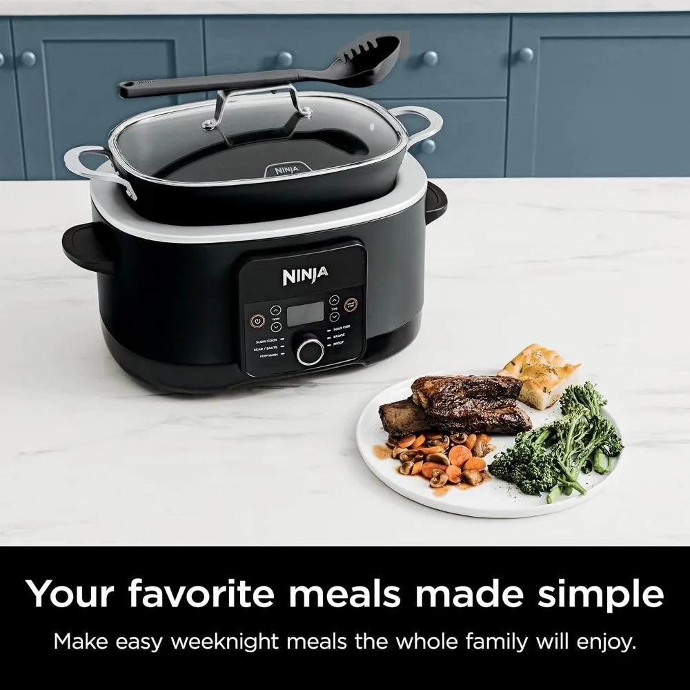 Foodi PossibleCooker PLUS-Sous Vide & Proof 6-in-1 Multi-Cooker, with 8.5 Quarts, Slow Cooker