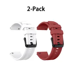 Durable Waterproof Sports Silicone Strap - Adjustable Replacement Wristband for GT7 Pro (2PCS - 1)