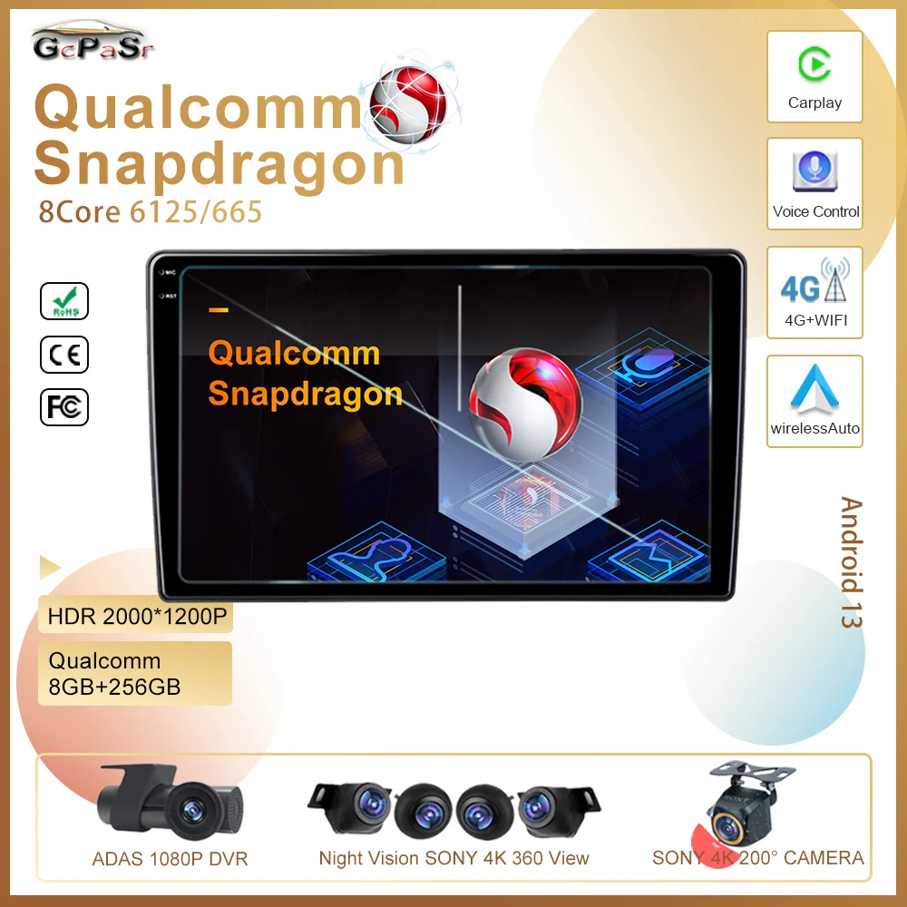 

For Citroen C3-XR 2019 - 2020 Car Radio Multimedia Video Player Navigation Stereo GPS Android 13 No 2din 2 din DVD